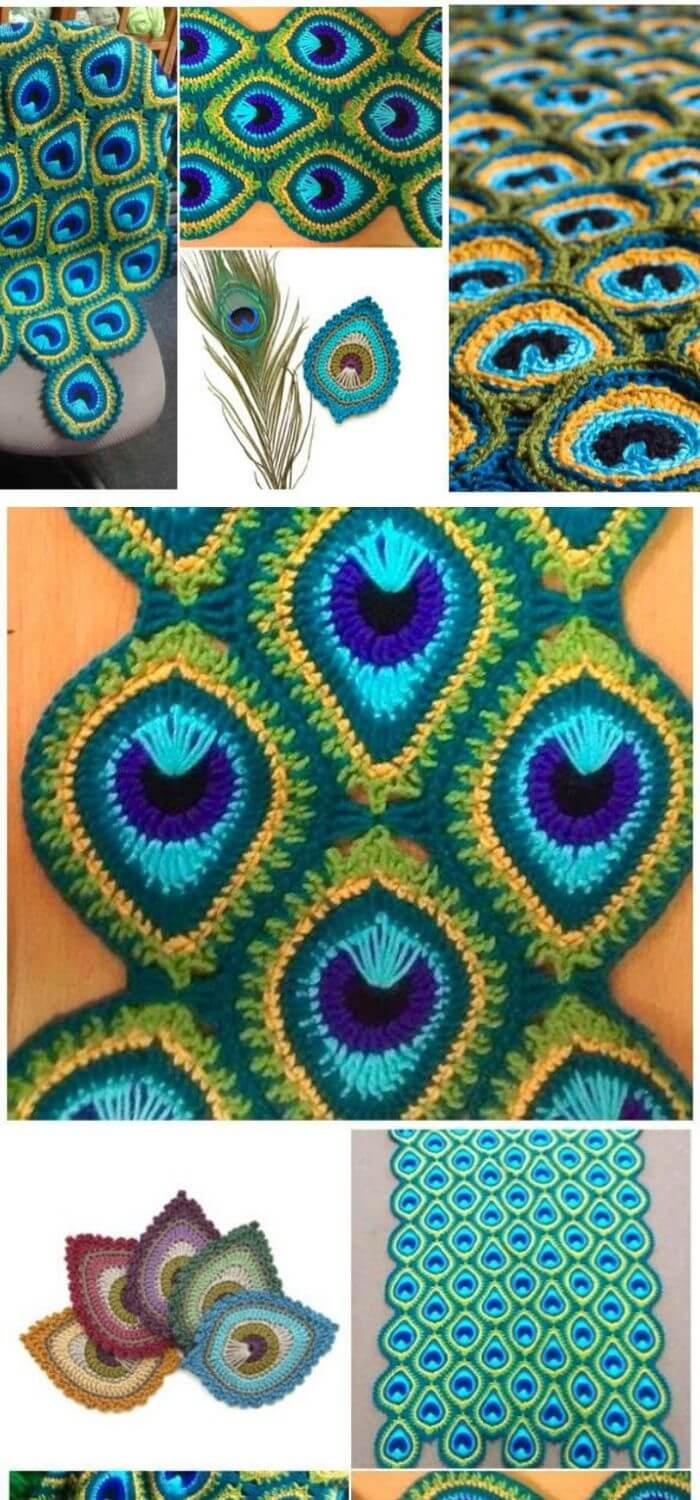 20 Creative Crochet Peacock Features Free Patterns For 2023