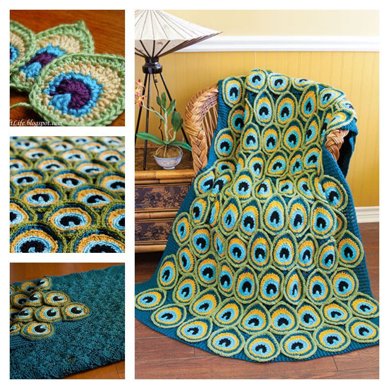 Creative Crochet Peacock Features Free Patterns For