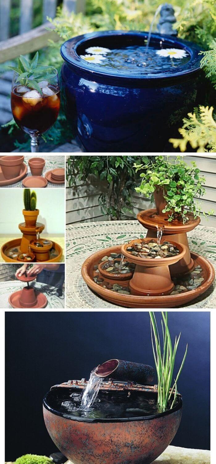 15+ Stunning DIY Garden Fountain Landscaping Ideas and Designs (2021)