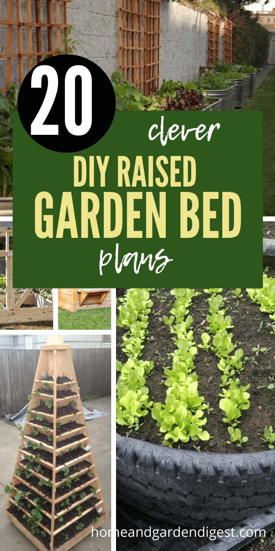 20+ Awesome DIY Raised Garden Bed Ideas & Plans (With Instructions)