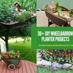30+ Creative DIY WheelBarrow Garden Projects