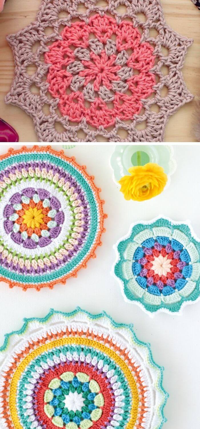 20+ Easy Crochet Coasters Free Patterns (With Instructions) For 2023