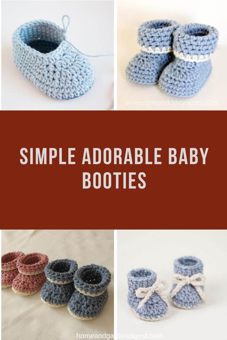20 Crochet Sneaker Slipper Booties Free Patterns & Paid Baby Shoes