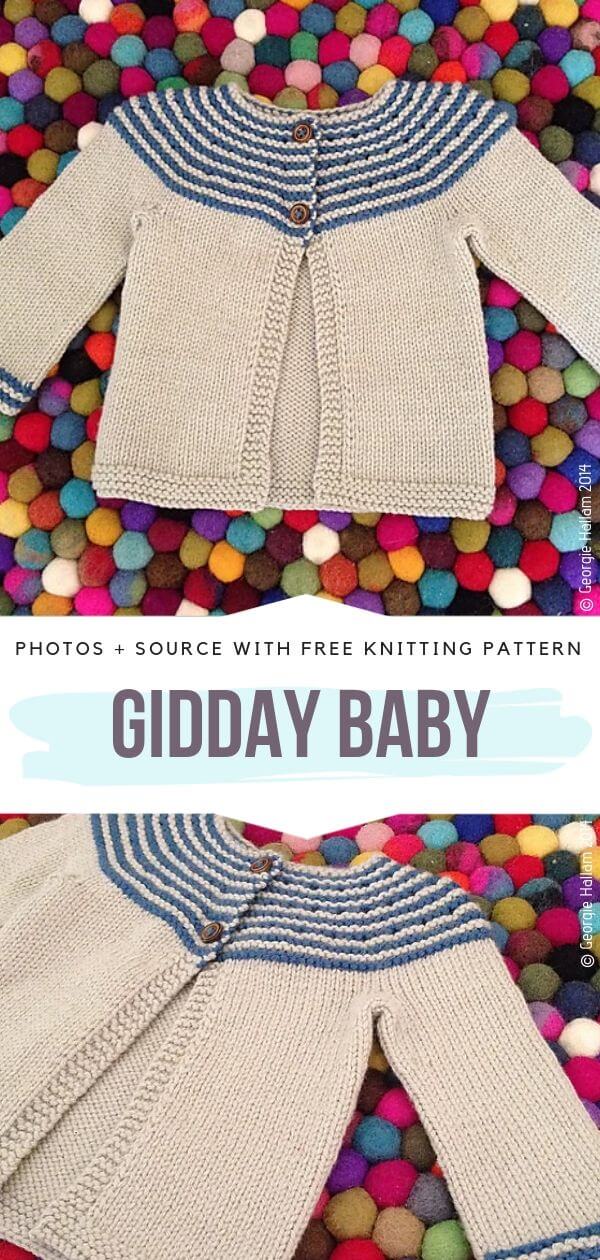 20 Knit Baby Sweater Outwear Free Patterns With Tutorials For 2021