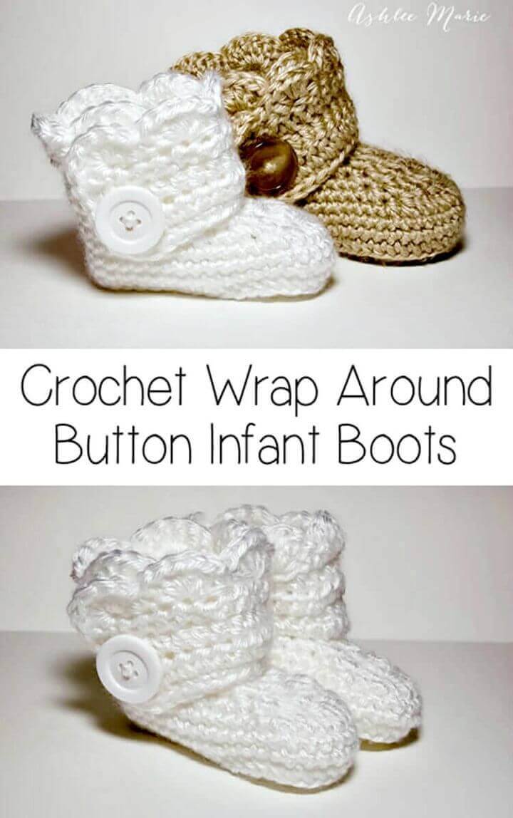 crochet booties for 3 year old