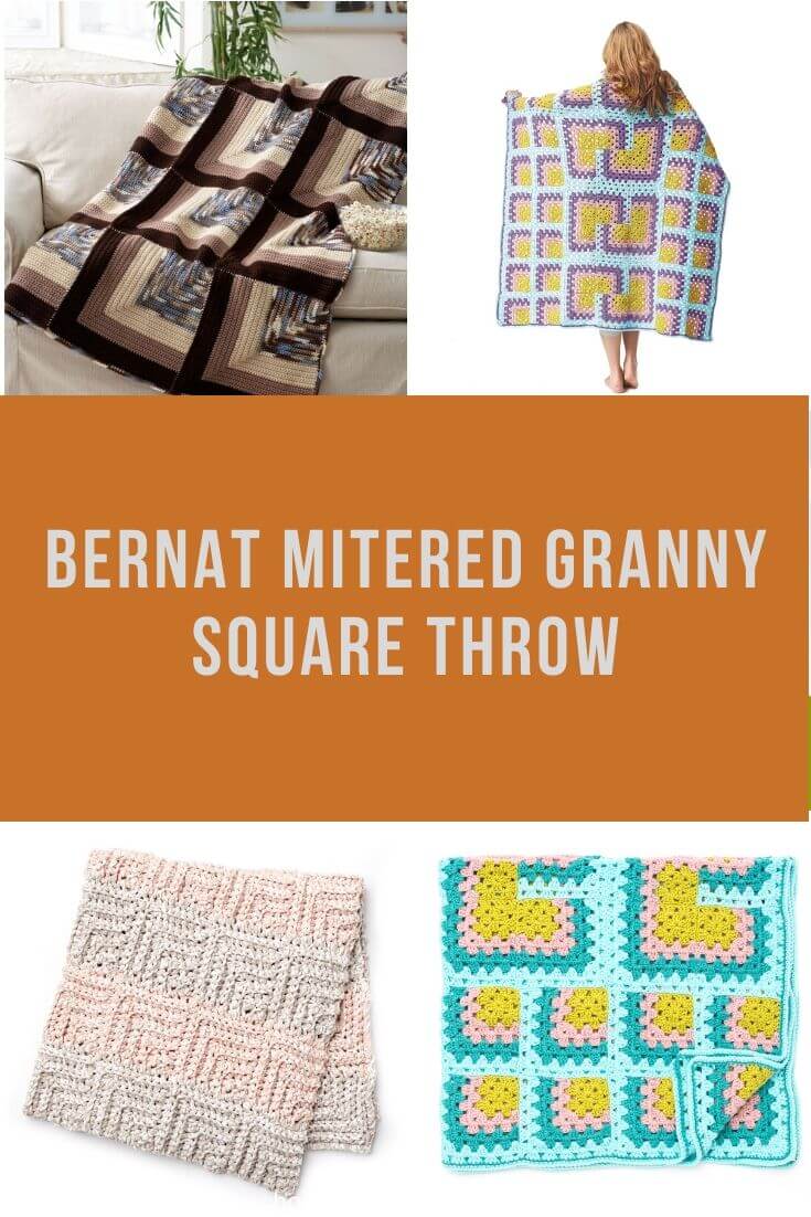 20 Crochet Mitered Granny Square Blanket Free Patterns For 2023 