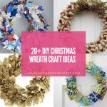 20+ Creative DIY Christmas Wreath Craft Ideas