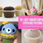 20+ Creative Crochet Cupcake Stitch Free Patterns