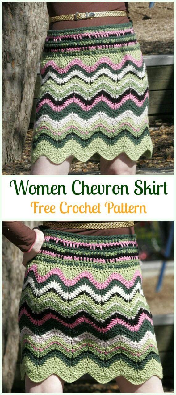 20+ Creative Crochet Girl's Skirt Free Patterns (With Instructions)