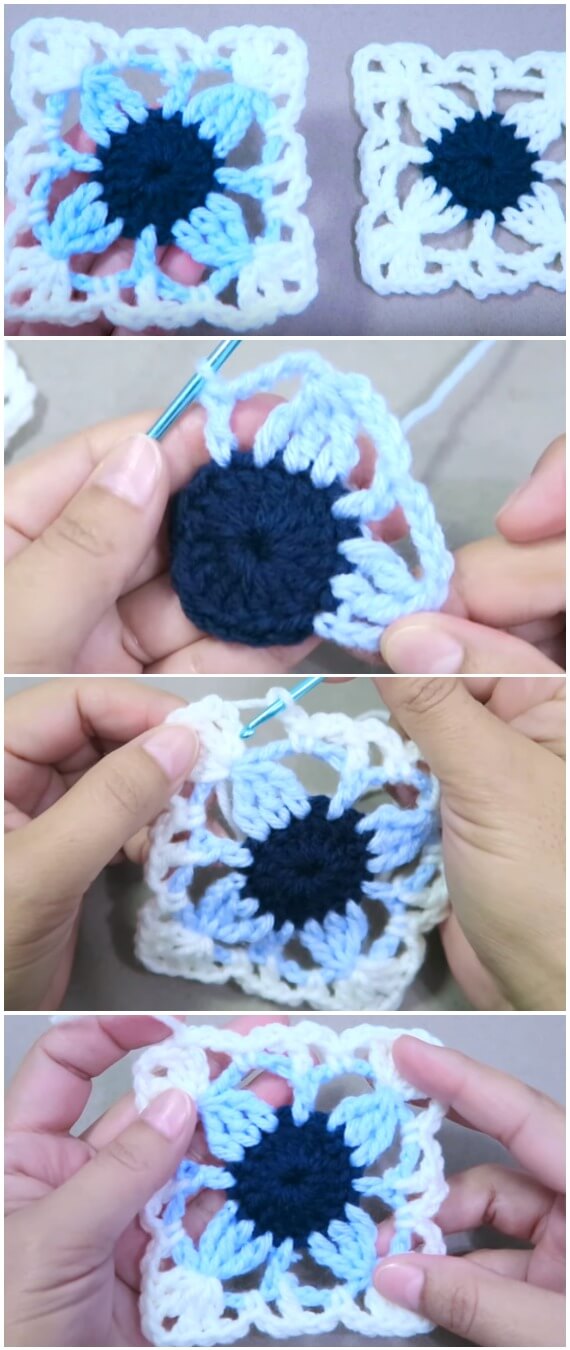 16 Crochet Granny Square Free Pattern 