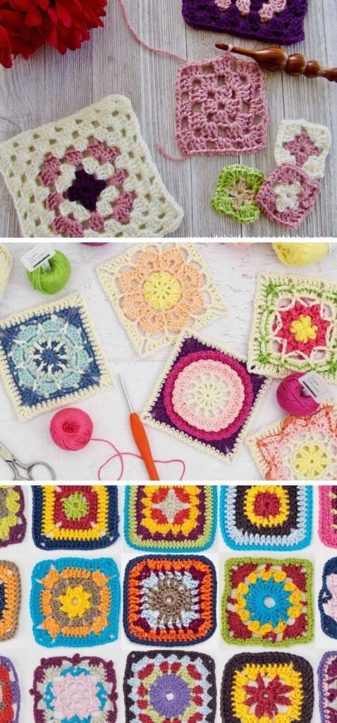 20+ Creative Crochet Granny Square Free Patterns For 2022