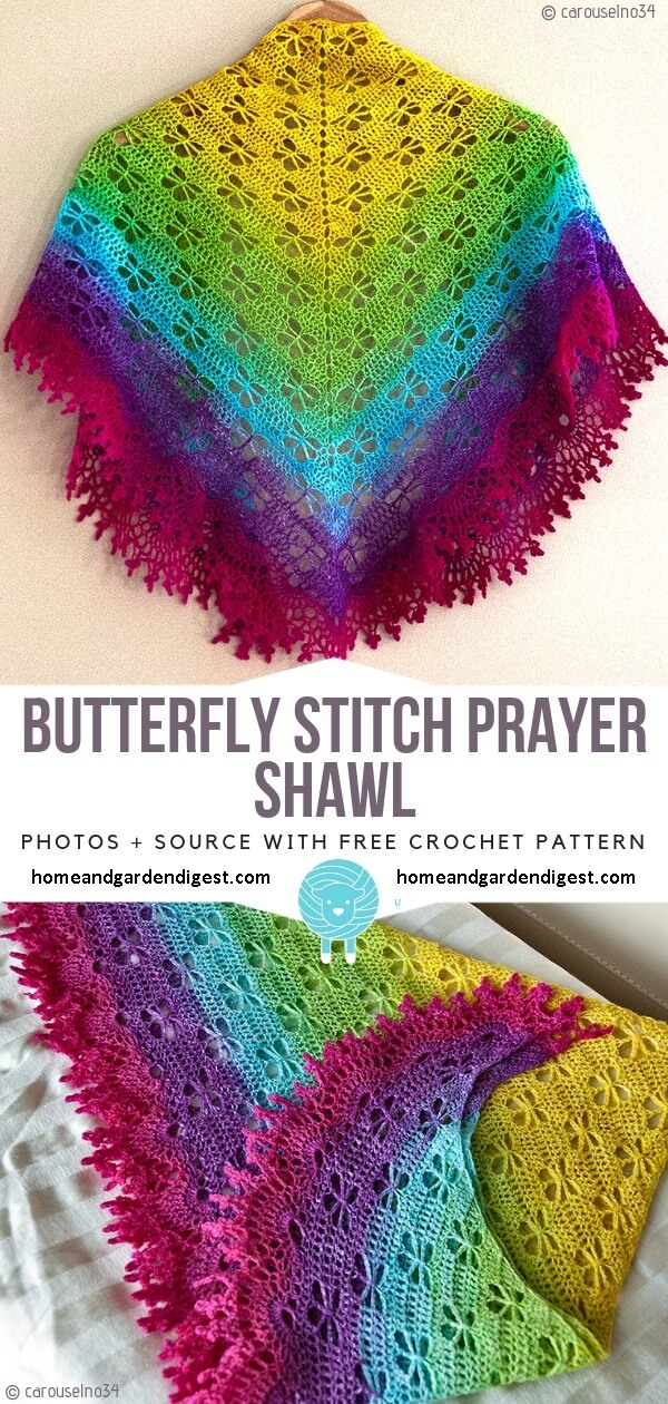 20 Creative Crochet Butterfly Stitch Free Patterns With Instructions 8207