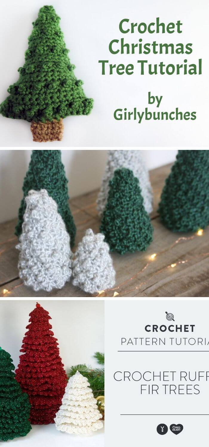 15+ Easy and Attractive Crochet Christmas Tree Free Patterns - Home and ...