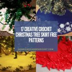 20 Crochet Christmas Tree Skirt Free Patterns