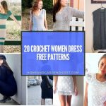 20 Crochet Women Dress Free Patterns
