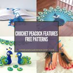 20 Crochet Peacock Features Free Patterns