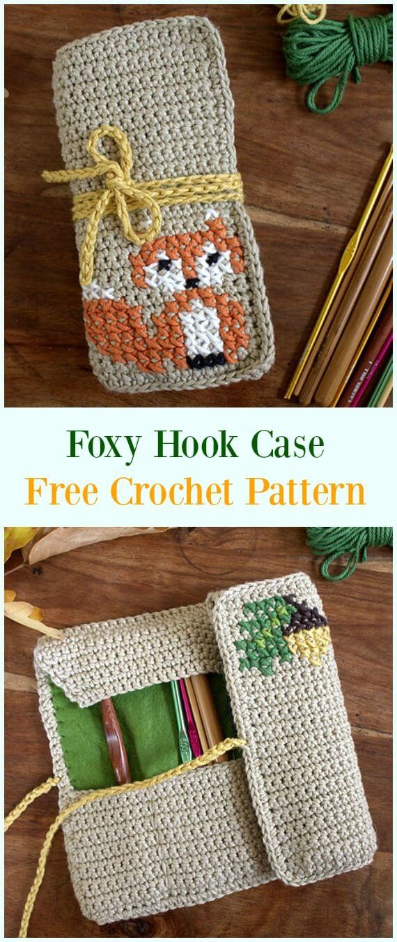 20 Crochet Hook Case & Holder Free Patterns For 2023