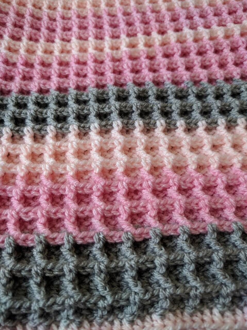 20 Crochet Waffle Stitch Free Patterns For 2021