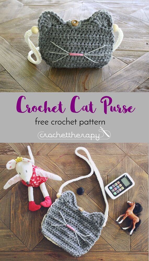 20 Crochet Bags Patterns For Kids For