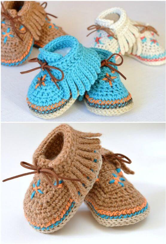 20-crochet-ankle-high-baby-booties-free-patterns-for