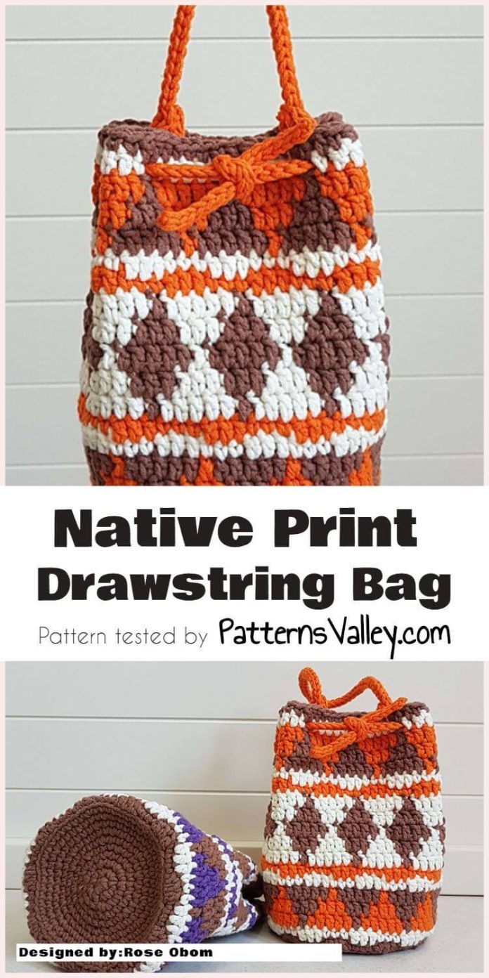 10 Crochet Drawstring Bags Free Patterns For 2022