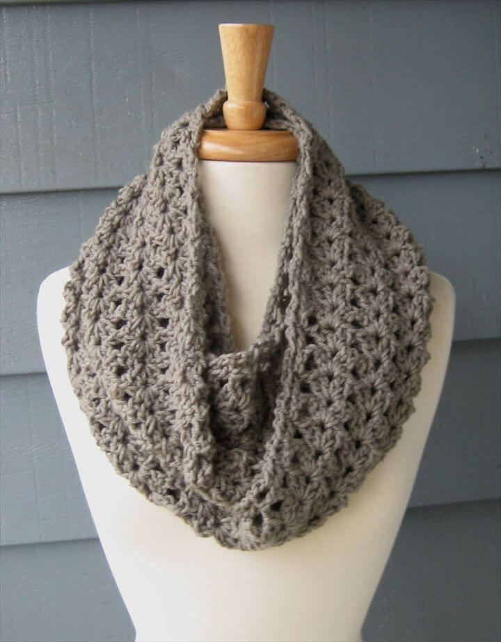 21 Crochet Infinity Scarf Cowl Neck Warmer Free Patterns