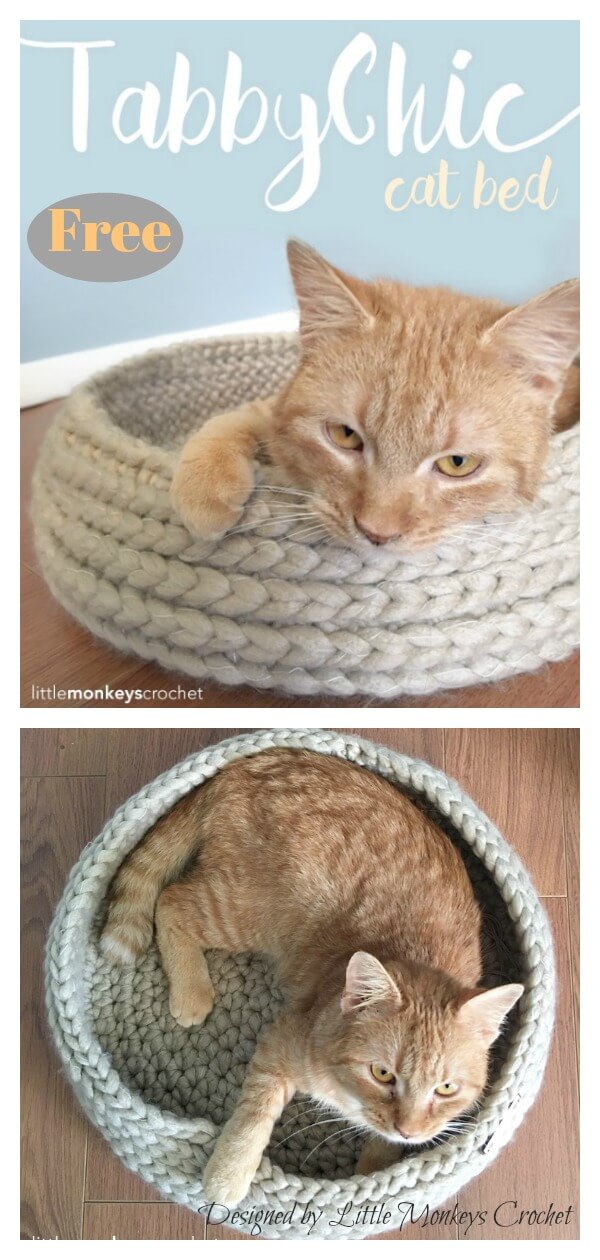 Crochet Cat House and Nest Bed Patterns For 2020