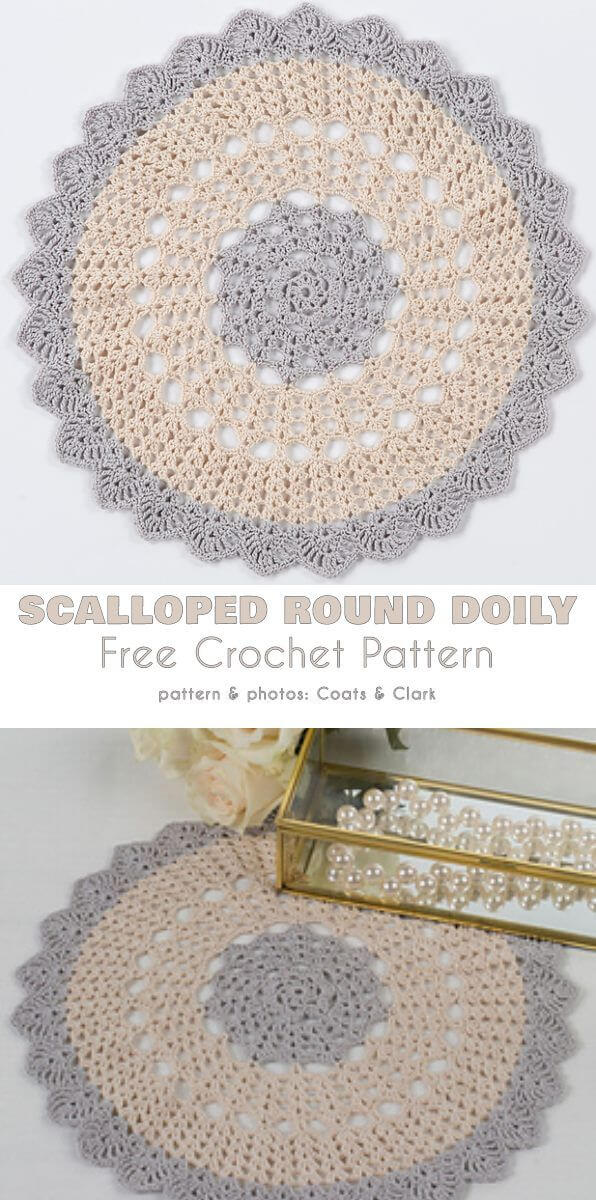 20 Crochet Doily Free Patterns For