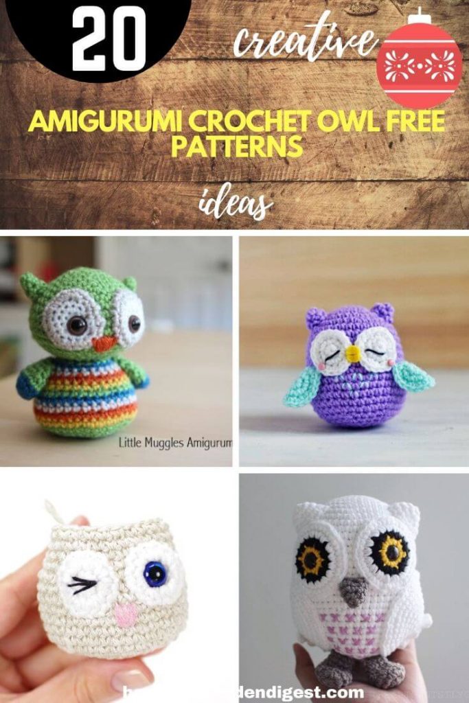 20 Amigurumi Crochet Owl Free Patterns For 2022