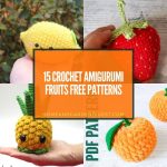 15 Crochet Amigurumi Fruits Free Patterns