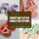 20 Crochet Baby Flip Flop Sandals Free Patterns