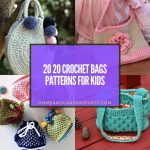 20 Crochet Bags Patterns For Kids