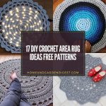 17 DIY Crochet Area Rug Ideas Free Patterns