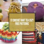 17 Crochet Knit Tea Cozy Free Patterns