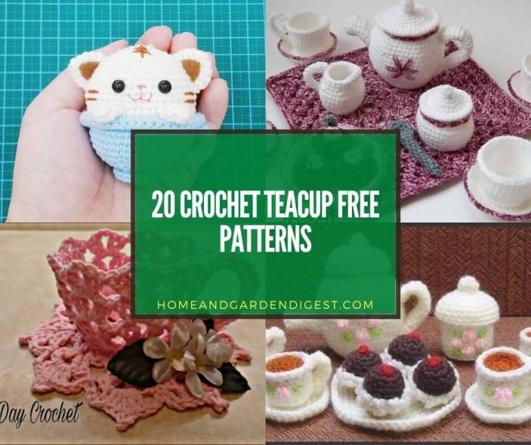 20 Creative Crochet Teacup Free Patterns For 2022