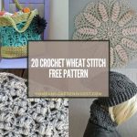 15 Crochet Wheat Stitch Free Pattern