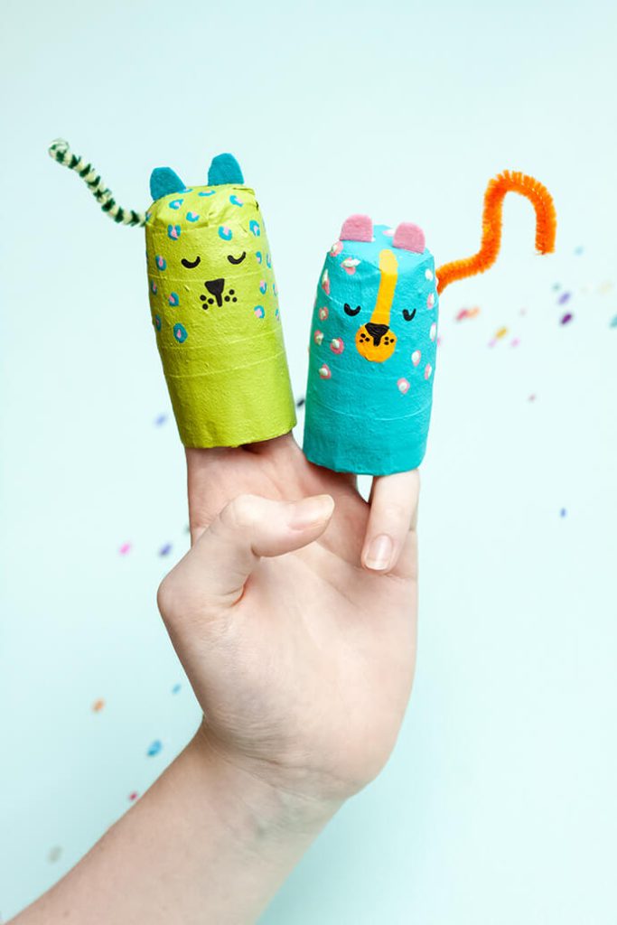 diy paper finger puppets