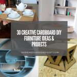 30 Creative DIY Cardboard Furniture Ideas & Projects