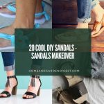 20 Cool DIY Sandals - Sandals Makeover