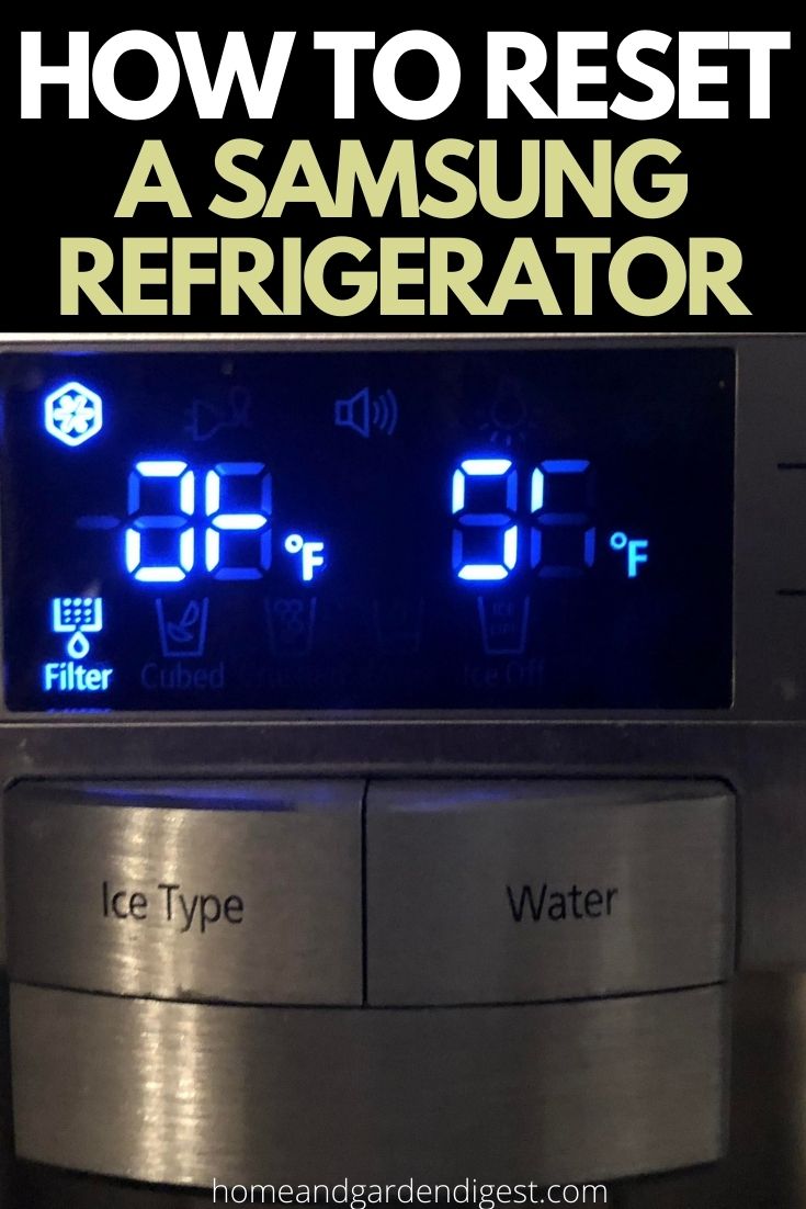 How to RESET Samsung Fridge Why Your Refrigerators Need