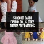 15 Crochet Barbie Fashion Doll Clothes Outfits Free Patterns