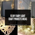 15 DIY Fairy Light Craft Projects Ideas