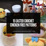 15 Easter Crochet Chicken Free Patterns