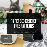 15 Pet Bed Crochet Free Patterns