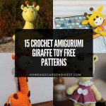15 Crochet Amigurumi Giraffe Toy Free Patterns