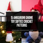 15 Amigurumi Gnome Toy Softies Crochet Patterns