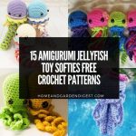 15 Amigurumi Jellyfish Toy Softies Free Crochet Patterns