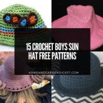 15 Crochet Boys Sun Hat Free Patterns