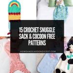 15 Crochet Snuggle Sack & Cocoon Free Patterns