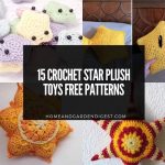 15 Crochet Star Plush Toys Free Patterns